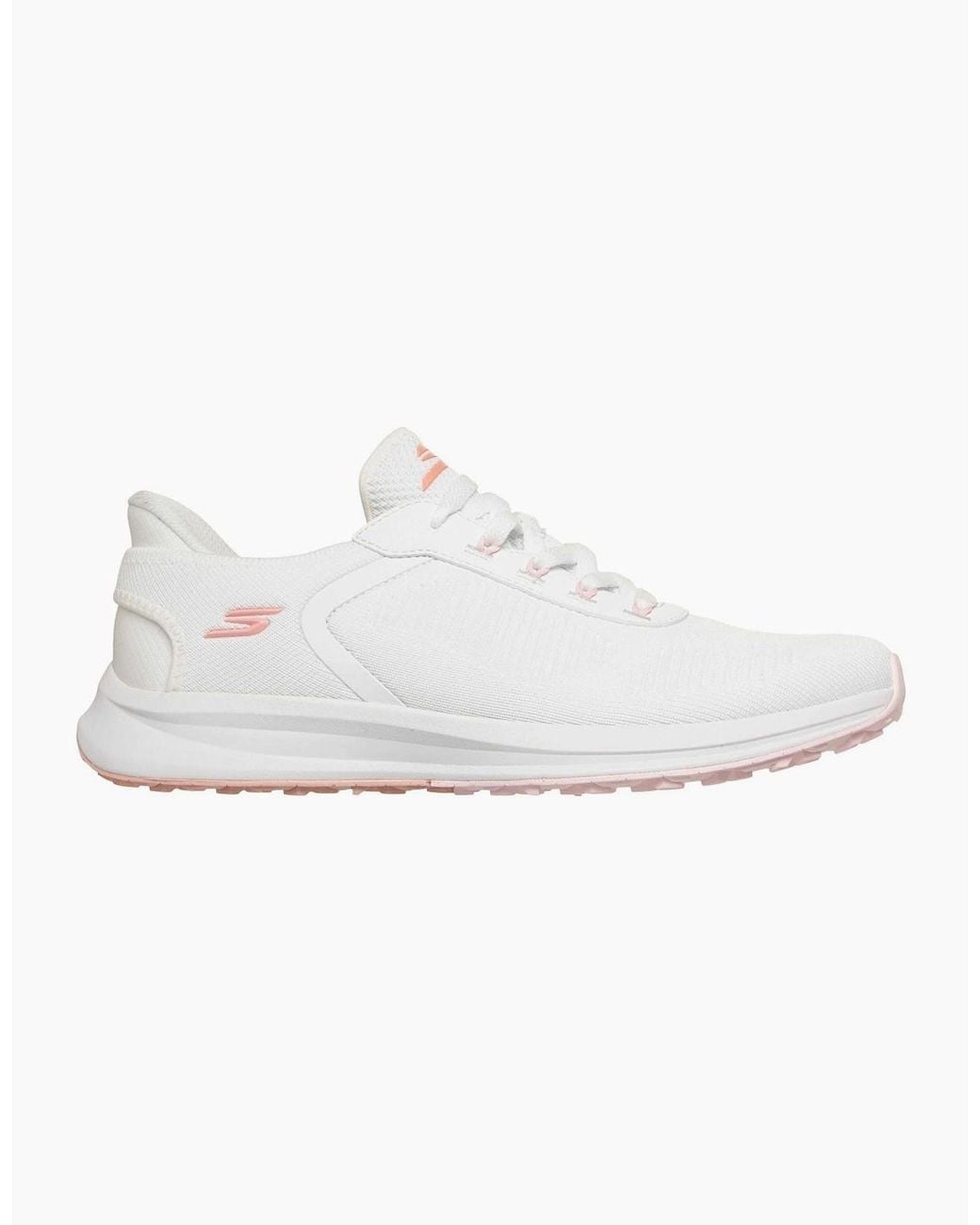 Skechers White Zen Polyester Golf Shoes