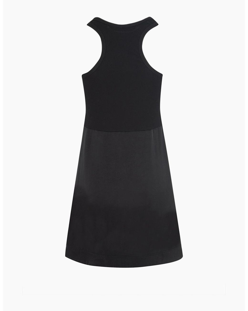 Palm Angels Black Sporty Midi Dress
