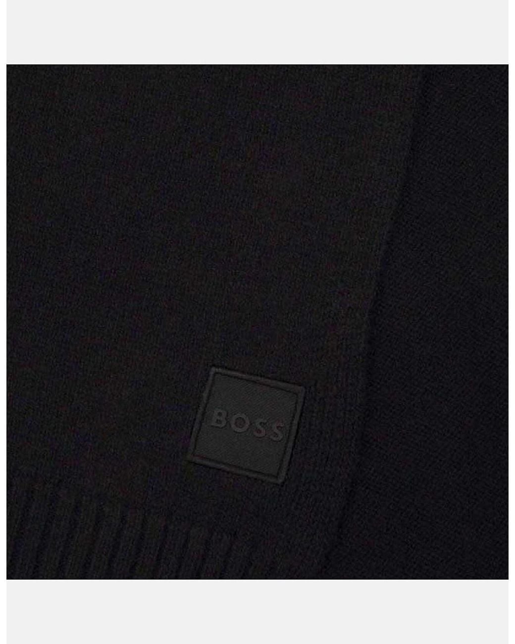 Boss Black Boss Akaio Knitted Scarf