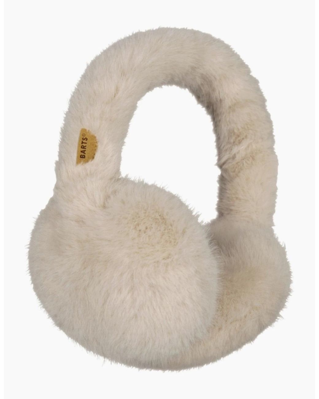 Barts White Big Fur Earmuffs