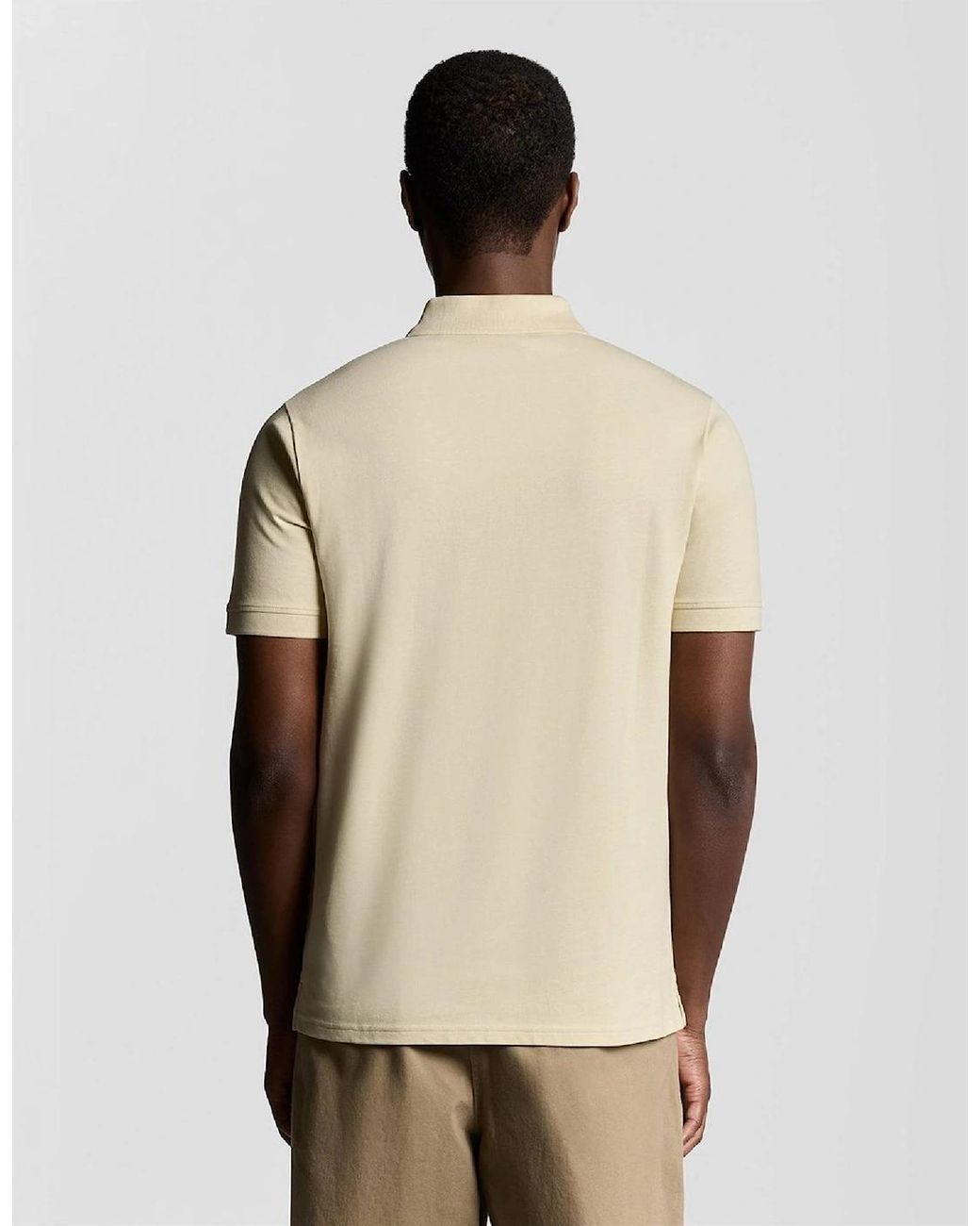 Lyle & Scott Natural Polo Shirt for men