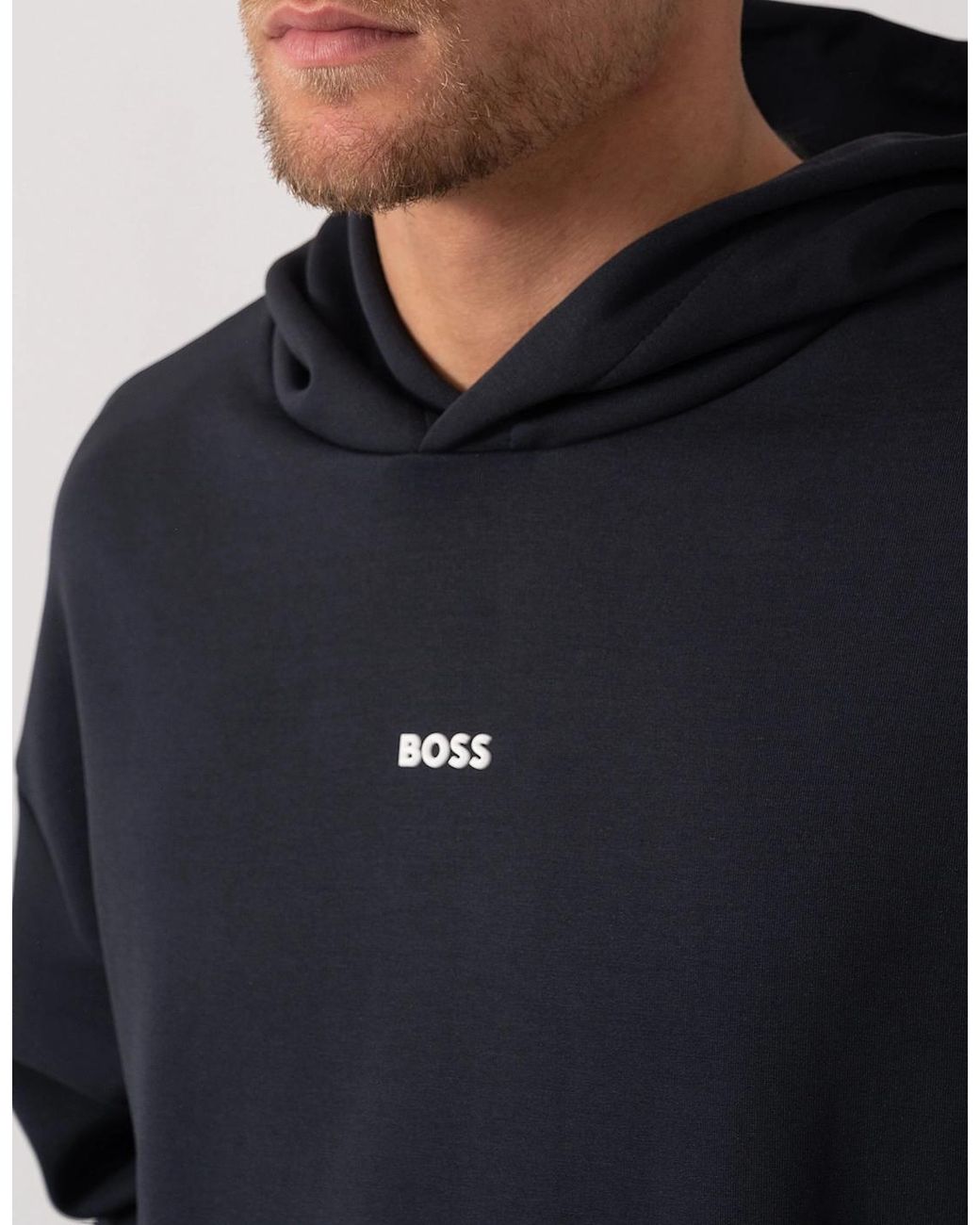 Boss Blue Boss Sly Zone Pullover Hoodie for men