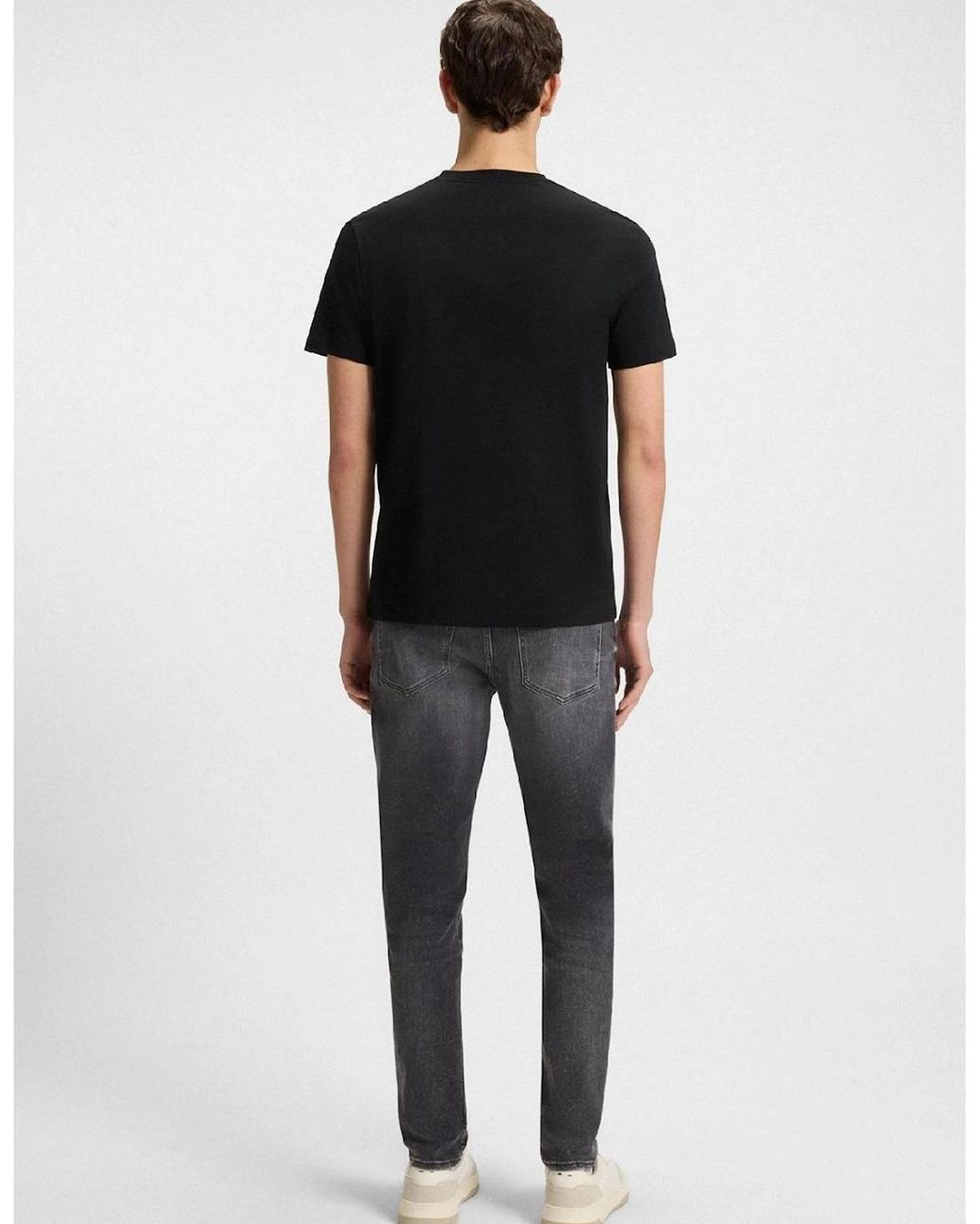 Boss Black Thinking 1 T-Shirt, Signature Logo for men