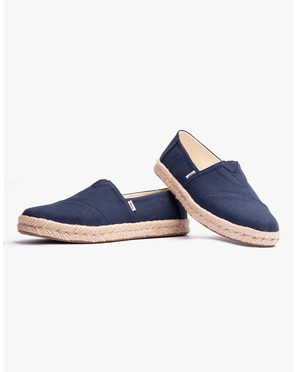 TOMS Blue Alpargata Rope 2.0 Espadrilles