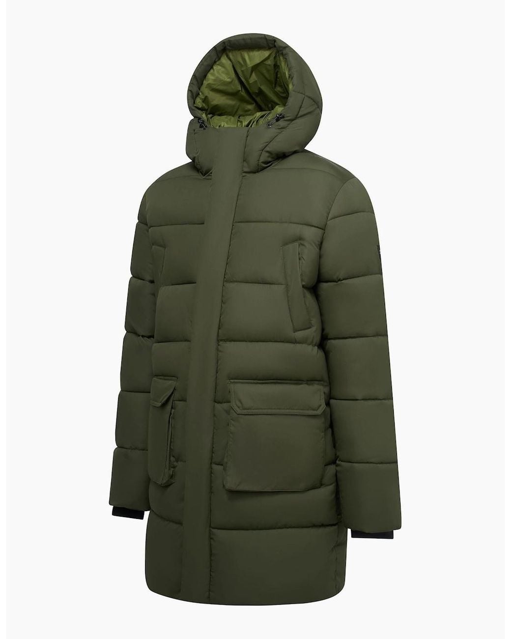Regatta Green Marek Longline Hybrid Jacket for men