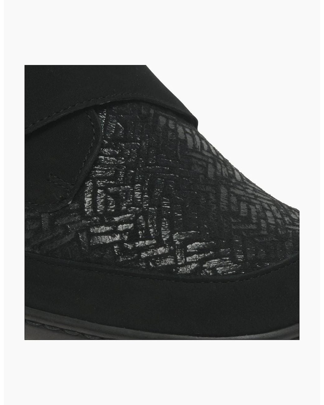Waldläufer Black Kya Riptape Shoes