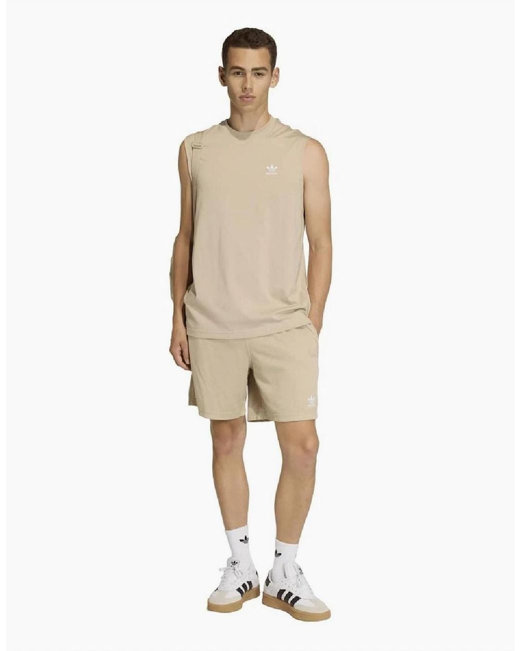 Adidas Originals Natural Trefoil Esnt for men