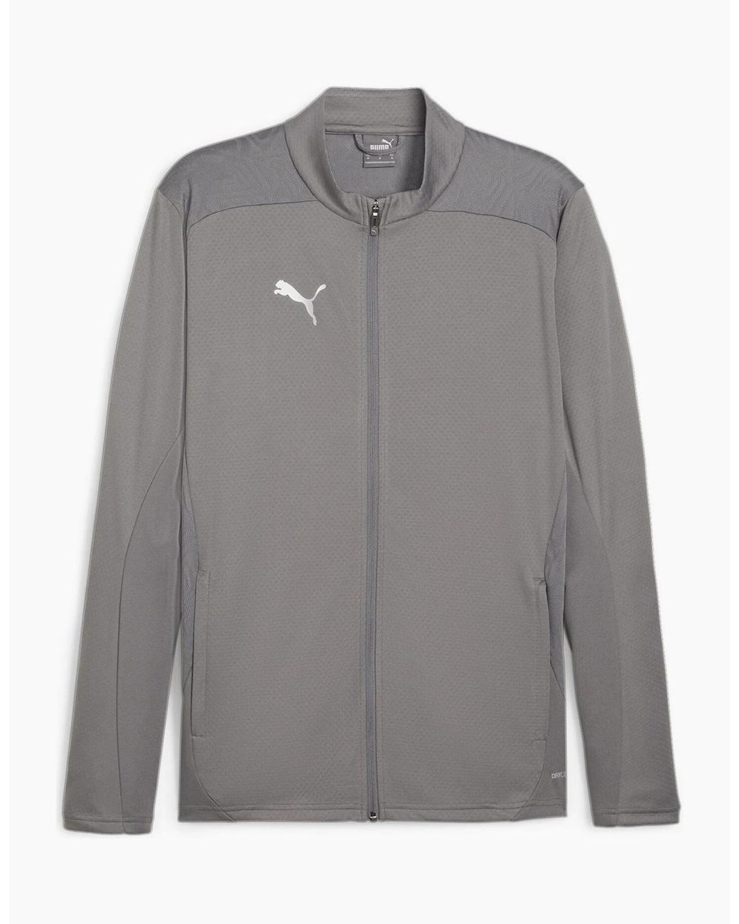 PUMA Gray Performance Moisture Wicking Training Jacket for men