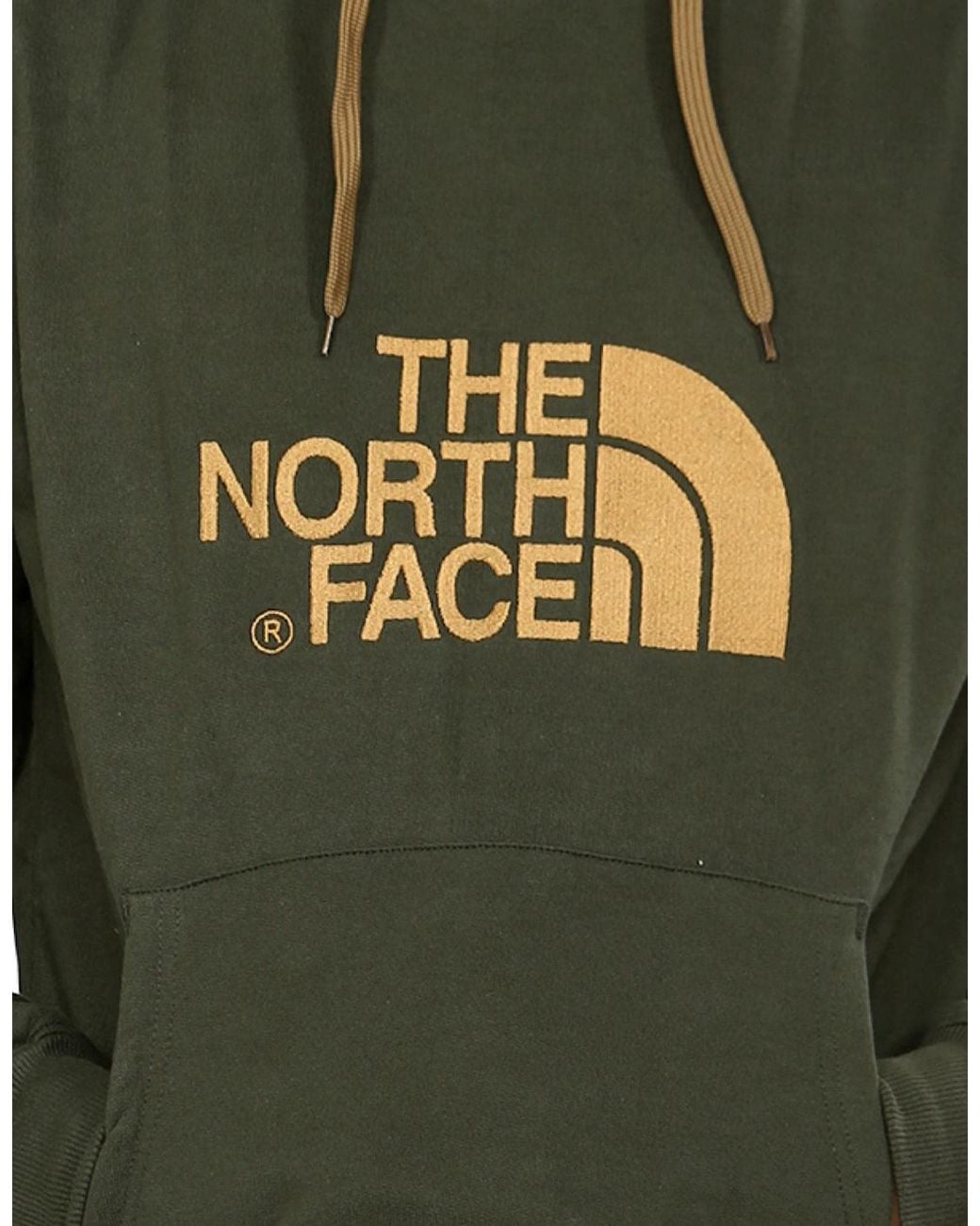 The North Face Green Drew Peak Pullover Hoodie for men