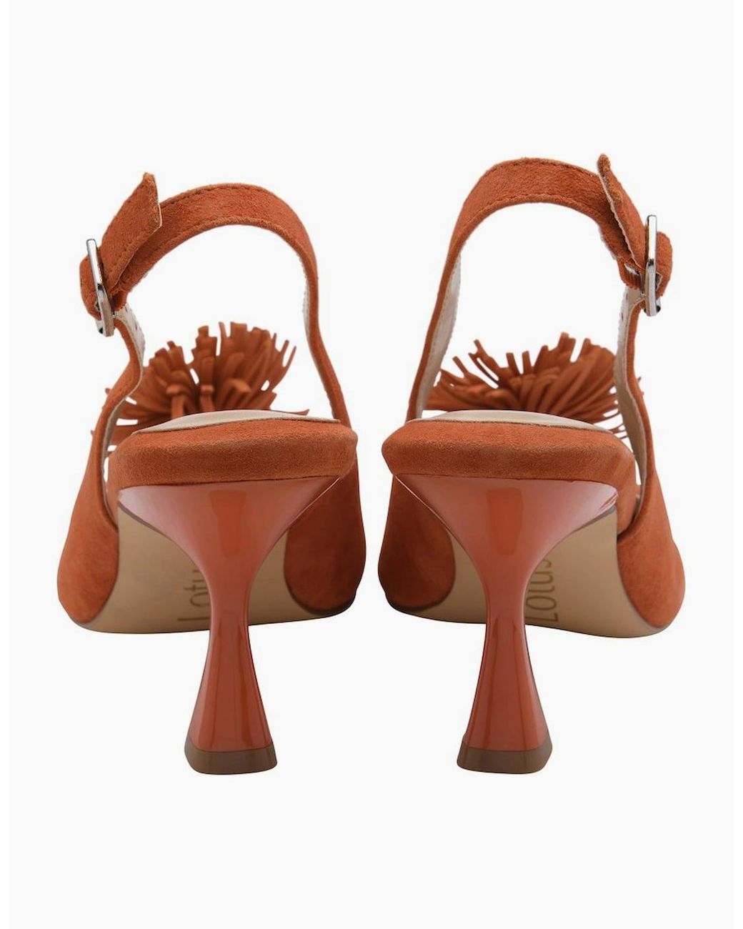 Lotus Brown Caterina Court Shoes