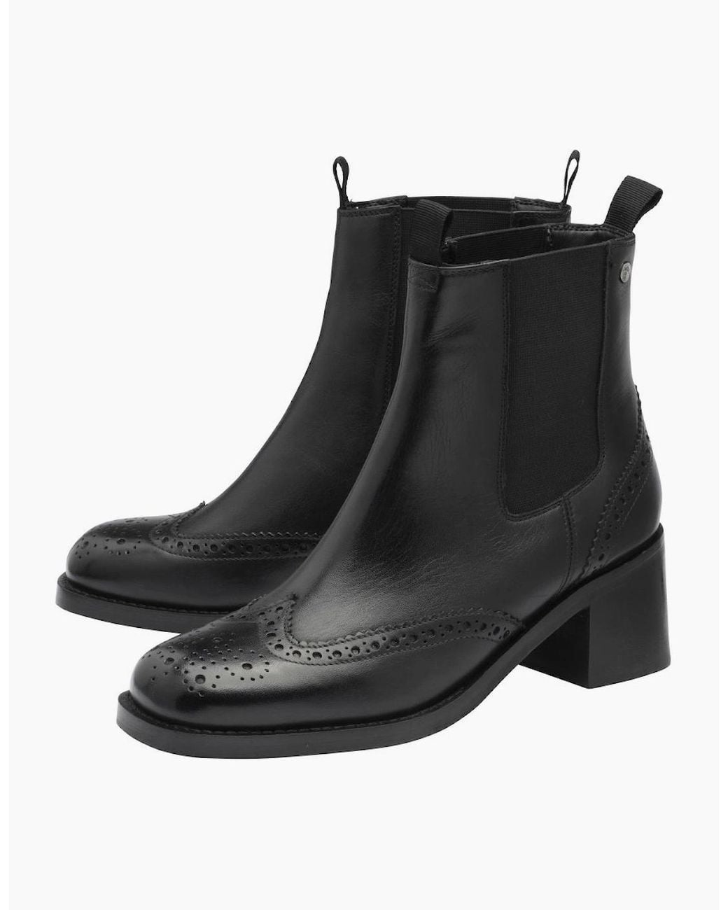Ravel Black Wervin Ankle Boots