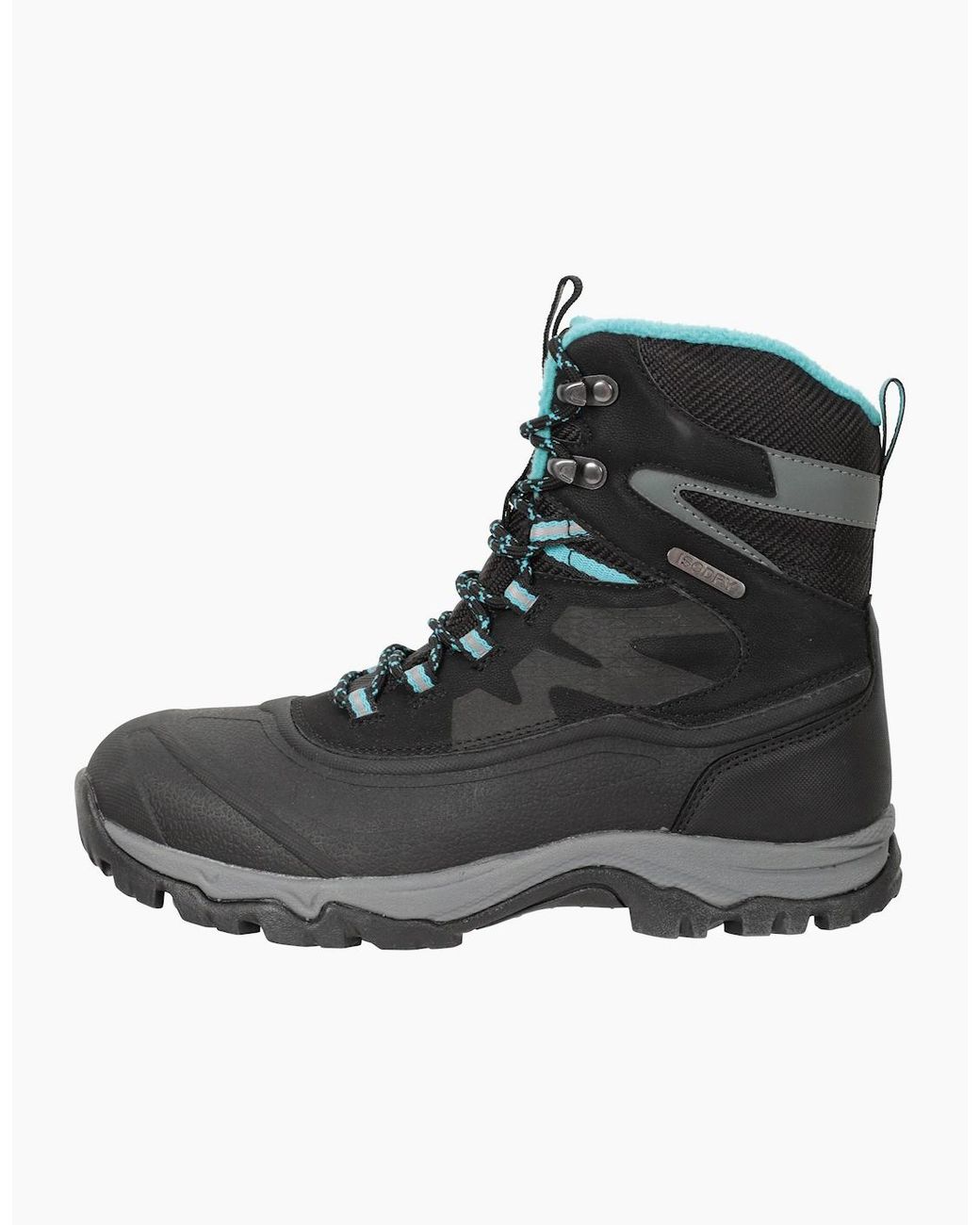 Mountain Warehouse Black Ladies Ultra Piste Basher Ii Waterproof Snow Boots