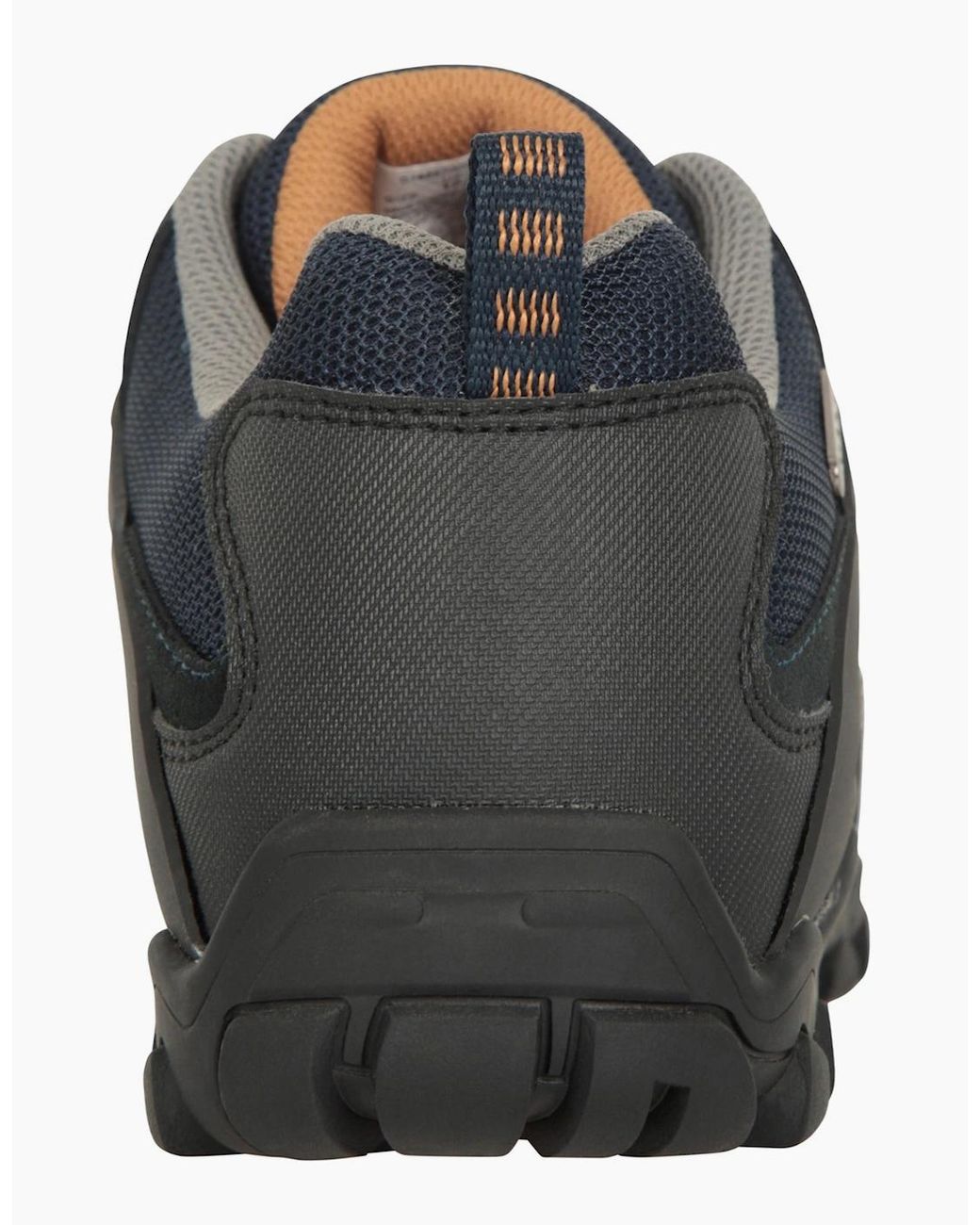 Mountain Warehouse Black Curlews Waterproof Suede Walking Shoes for men