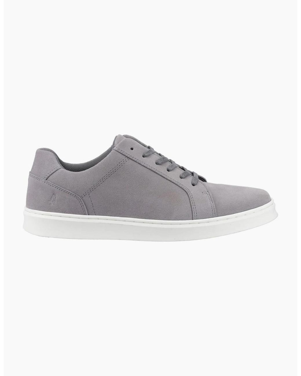Hush Puppies Gray Madden Suede Shoes for men