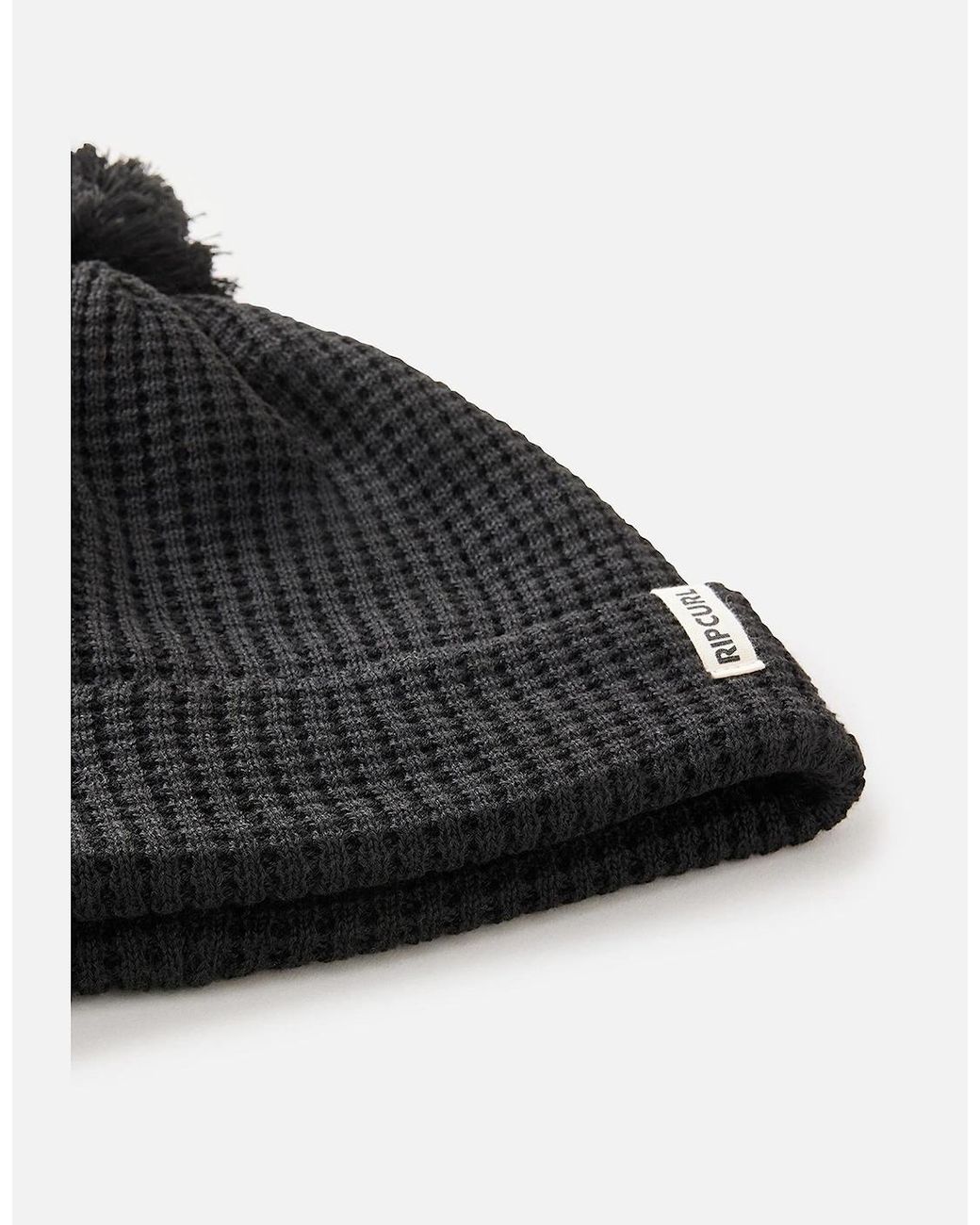 Rip Curl Black Rip Curl Anoeta Bobble Hat