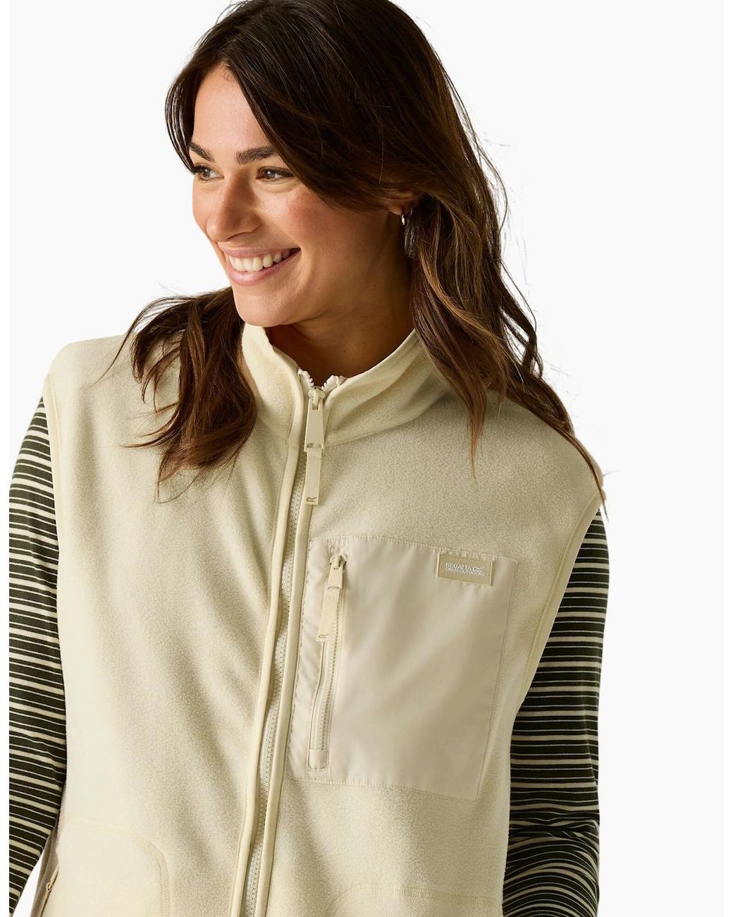Regatta Natural Ladies Frankie Microfleece Body Warmer