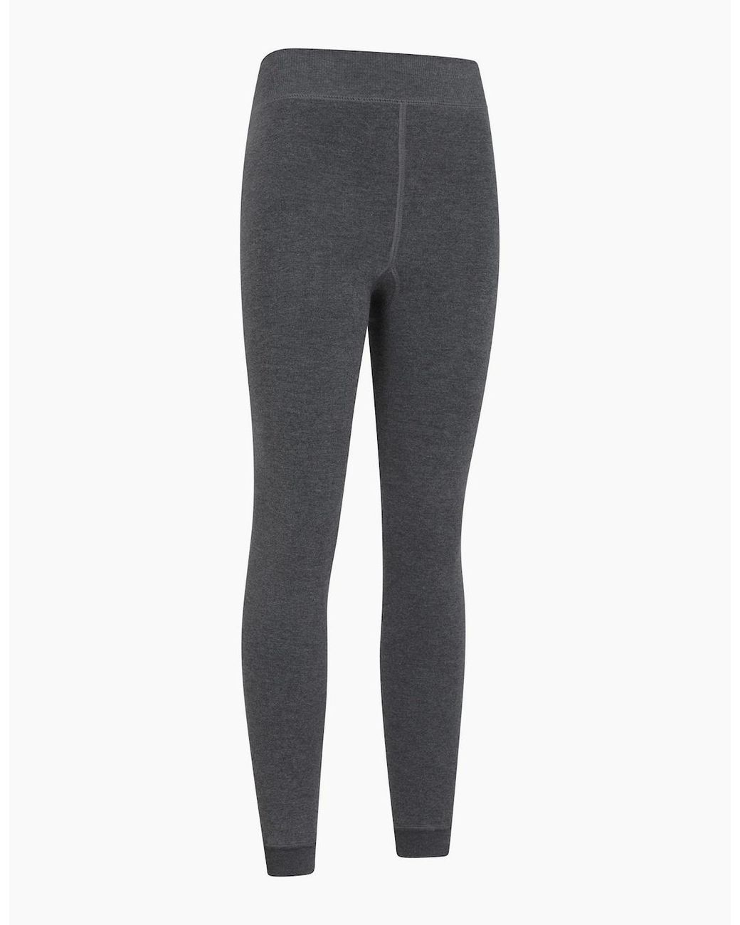 Mountain Warehouse Gray Ladies Fleece Lined Thermal Leggings (Pack Of 2)