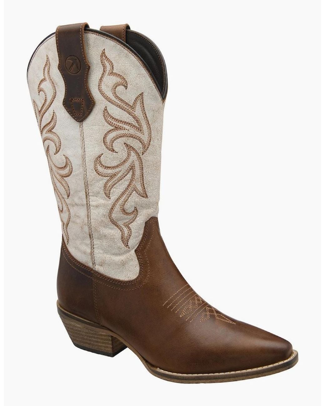 Ravel Brown Lynn Cowboy Boots