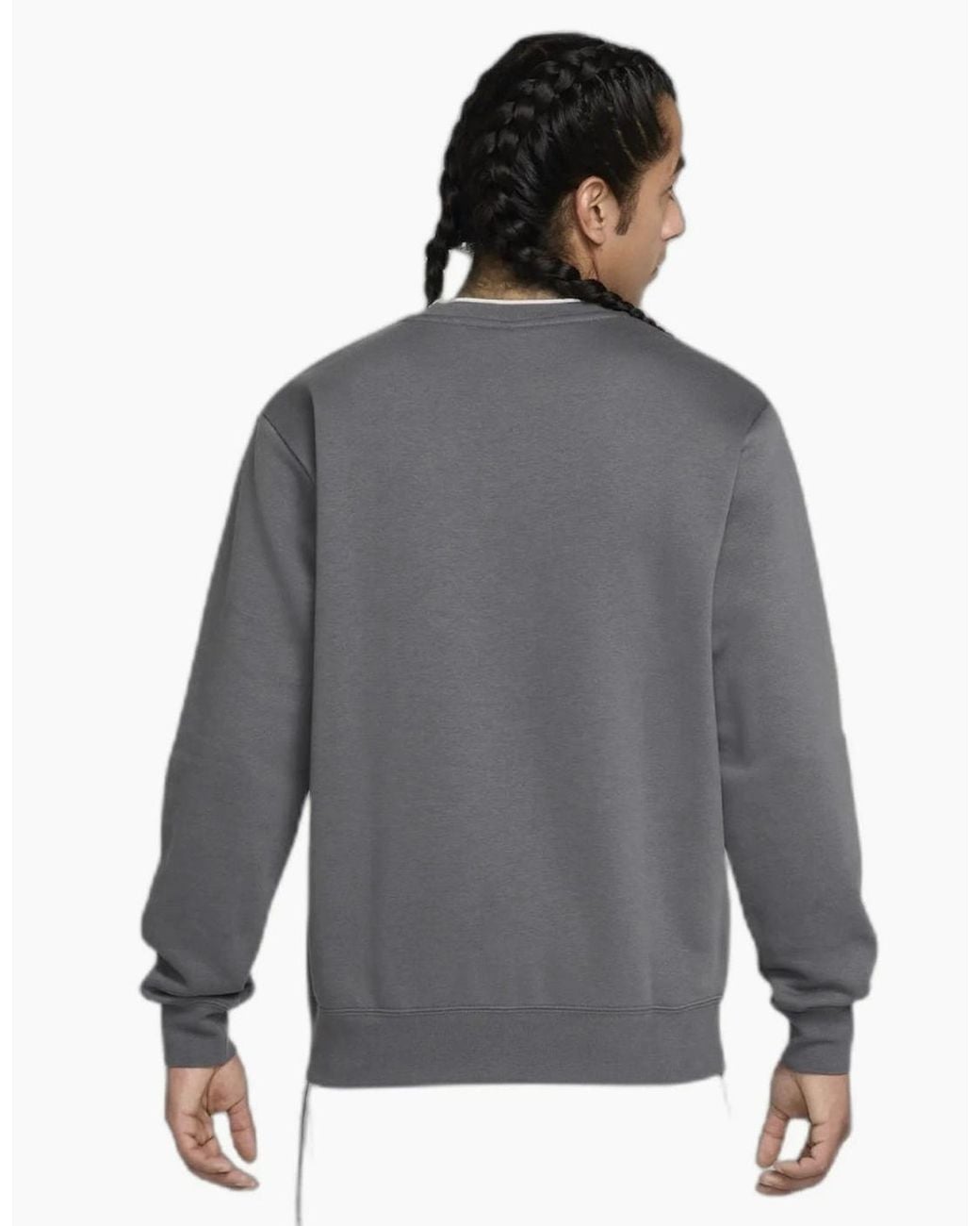 Nike Blue Air Crew Neck Fleece Sweatshirt for men