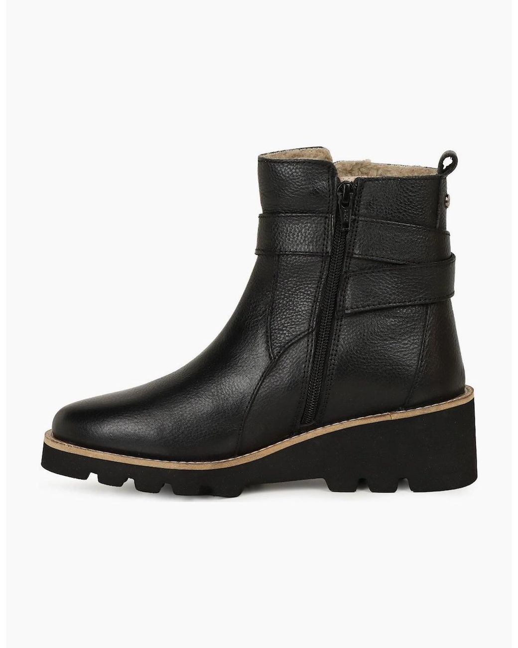 Lotus Black Emberlynn Ankle Boots