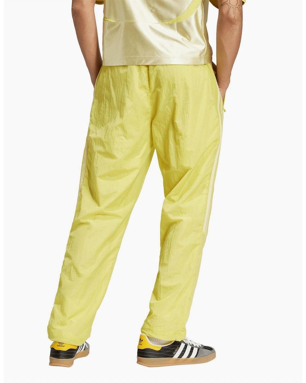 Adidas Originals Yellow 2000 Tp Open Jersey Jogging Bottoms for men