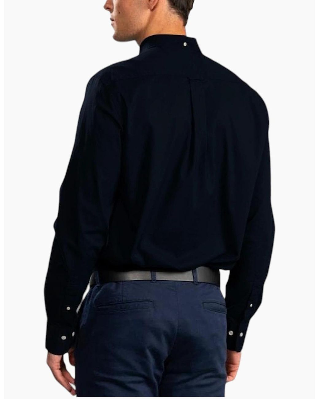 Gant Blue Oxford Shirts Regular Fit for men