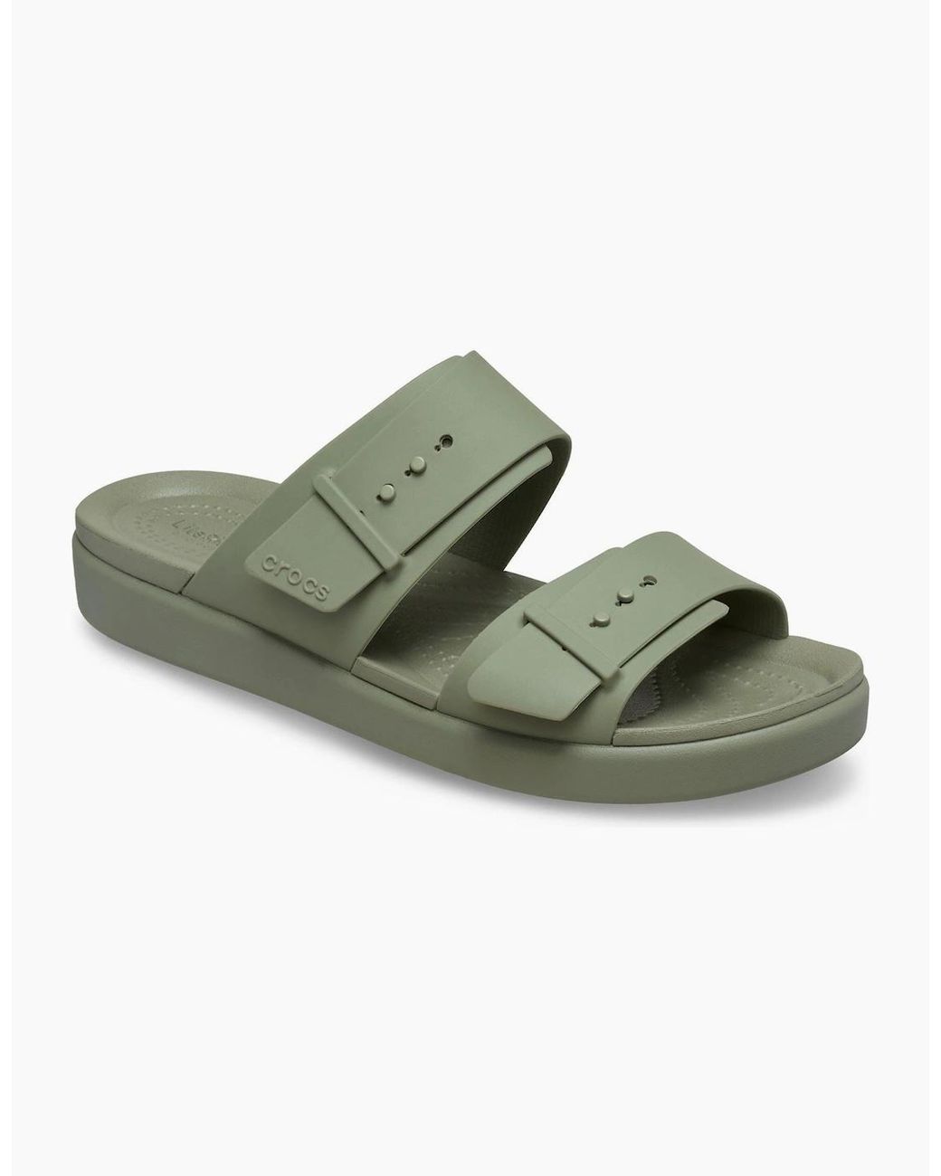 CROCSTM Green Brooklyn Buckle Eva Cargo Sandals