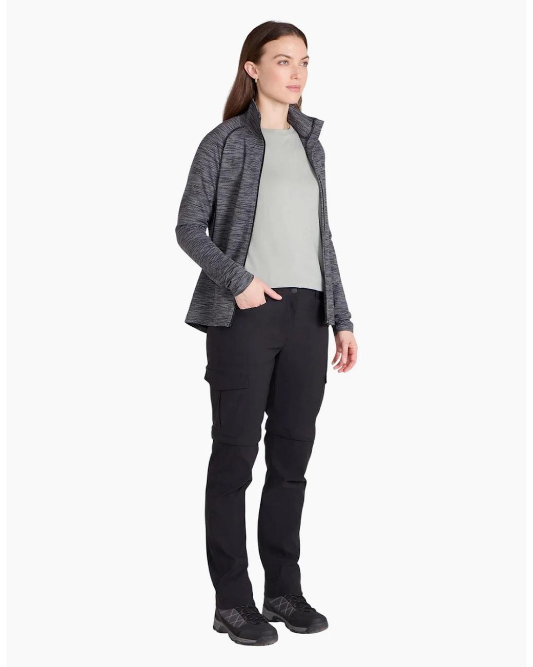 Mountain Warehouse Blue Ladies Conniston Zip-Off Trousers