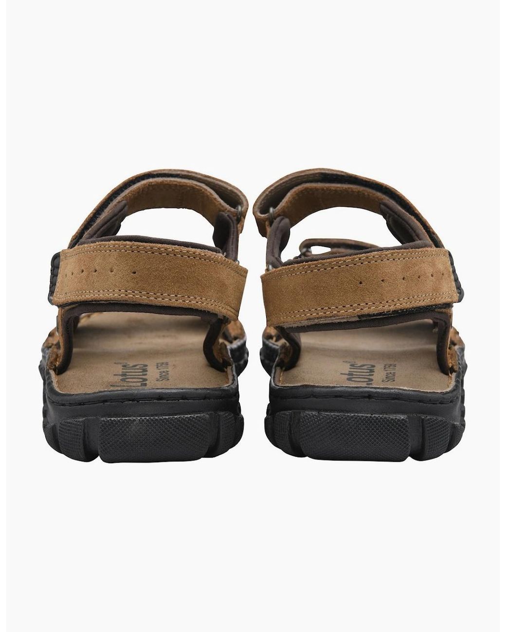 Lotus Brown Serres Sandals for men