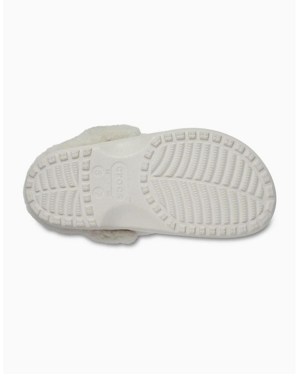 CROCSTM Gray Unfurgettable Vegan Suede Polyester Cocoa Clogs
