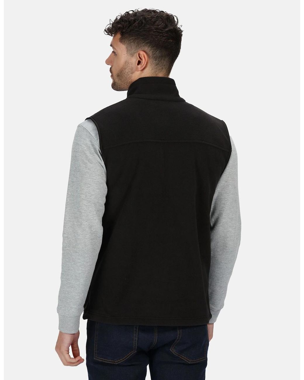 Regatta Black Professional Adult Fleece Full Zip Body Warmer