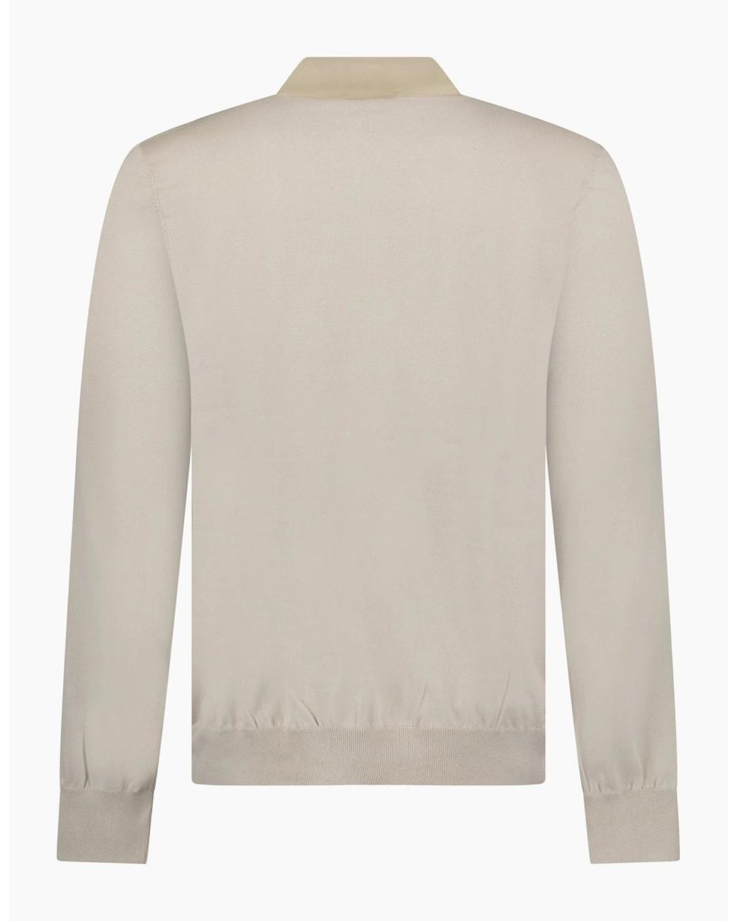 Gran Sasso Natural Zip-Up Jacket for men