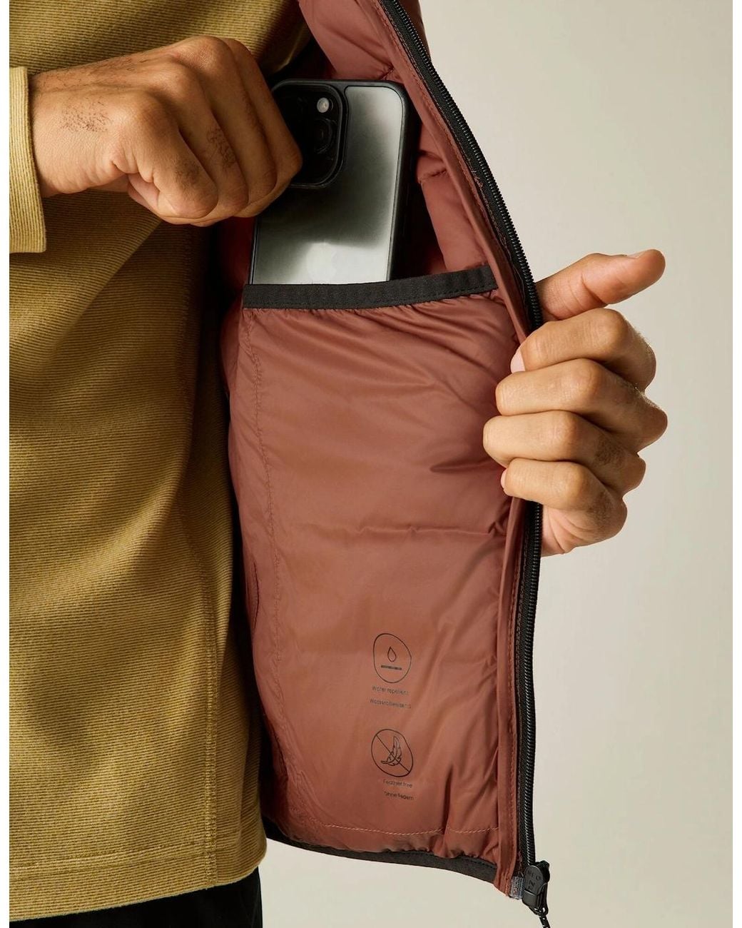 Regatta Brown Marizion Quilted Gilet for men
