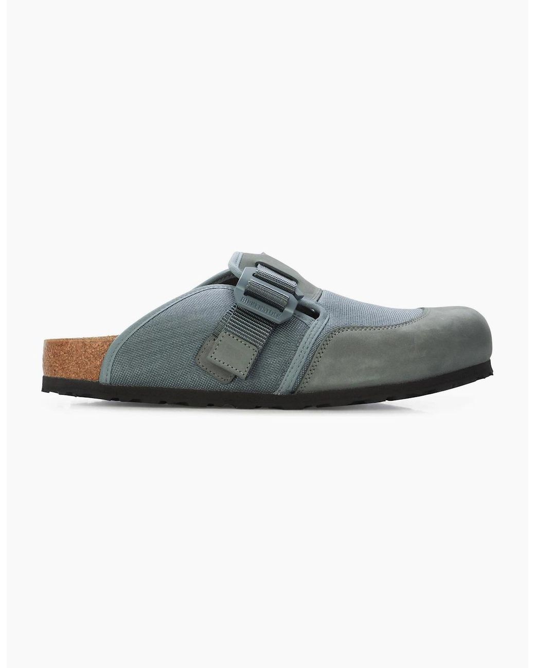 Birkenstock Boston Blue Boston Nova Textured Closed Toe Clogs for men