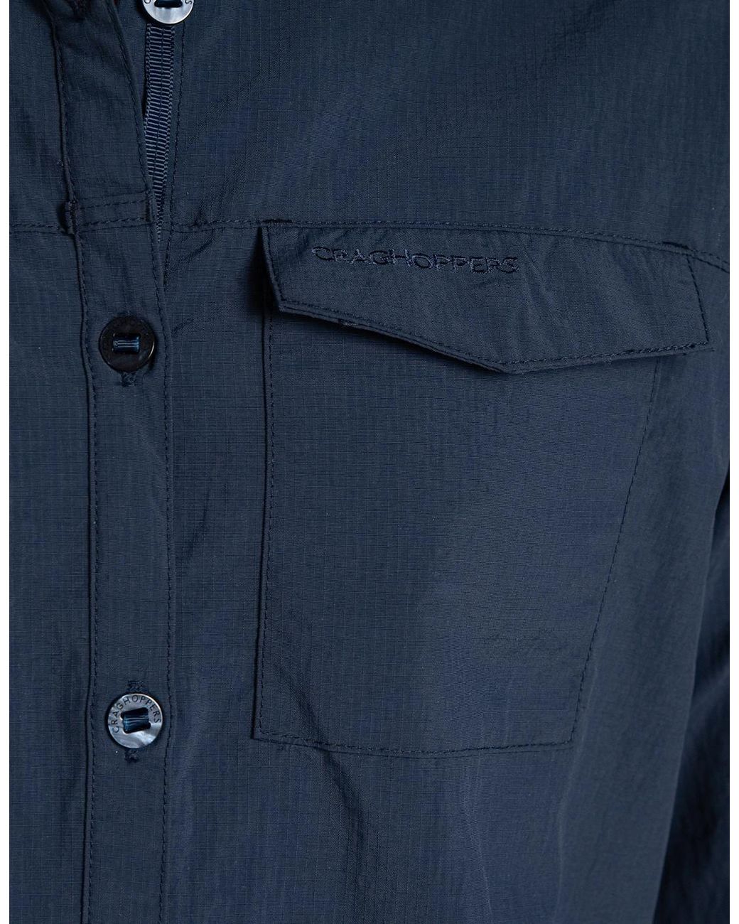 Craghoppers Blue Ladies Adventure Iii Nosilife Long-Sleeved Shirt