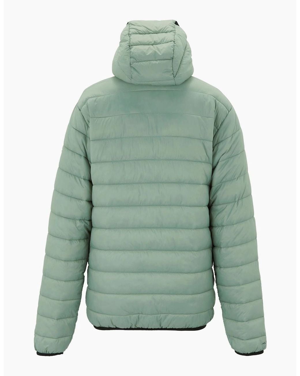 Regatta Green Marizion Baffled Hooded Padded Jacket for men