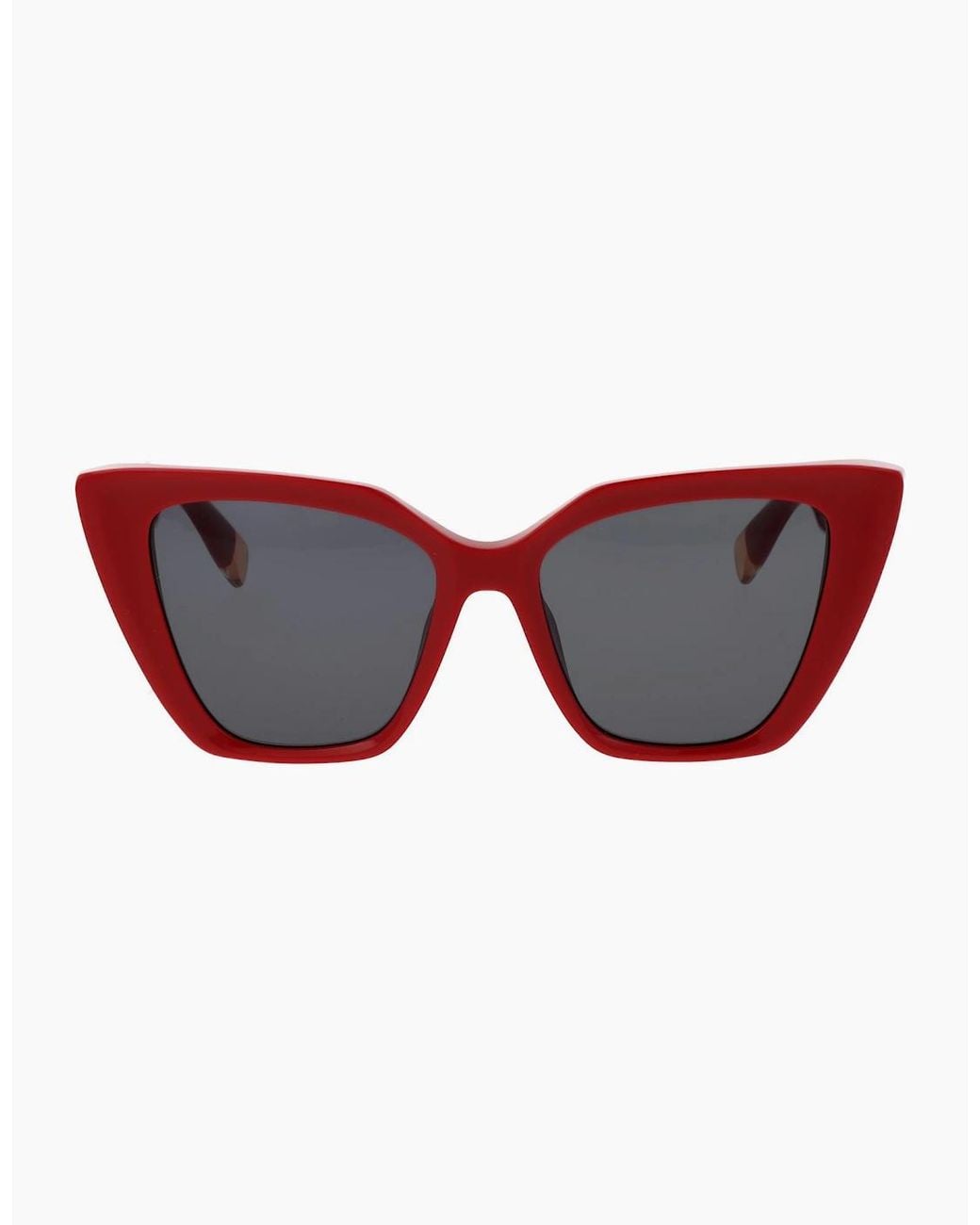 Furla Red Sunglasses Sfu879 09Lb 54
