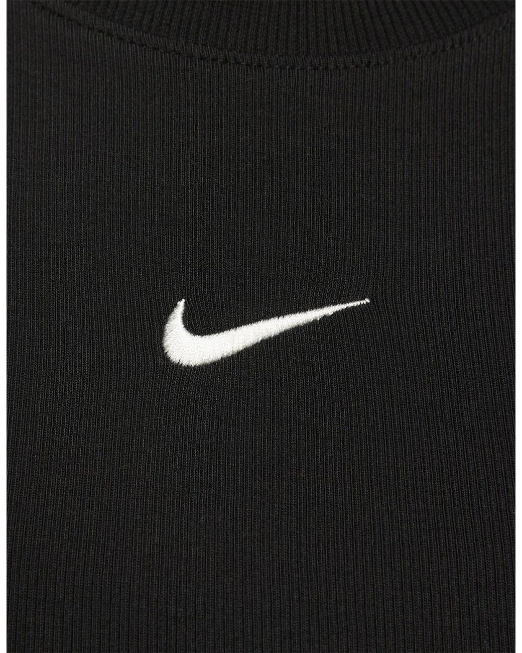 Nike Black Chill Tank Crew Neck Sleeveless Muscle Tank