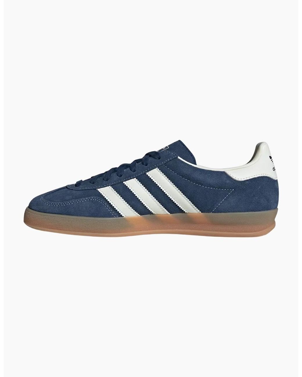 Adidas Blue Gazelle Indoor Night Off Metallic Trainers