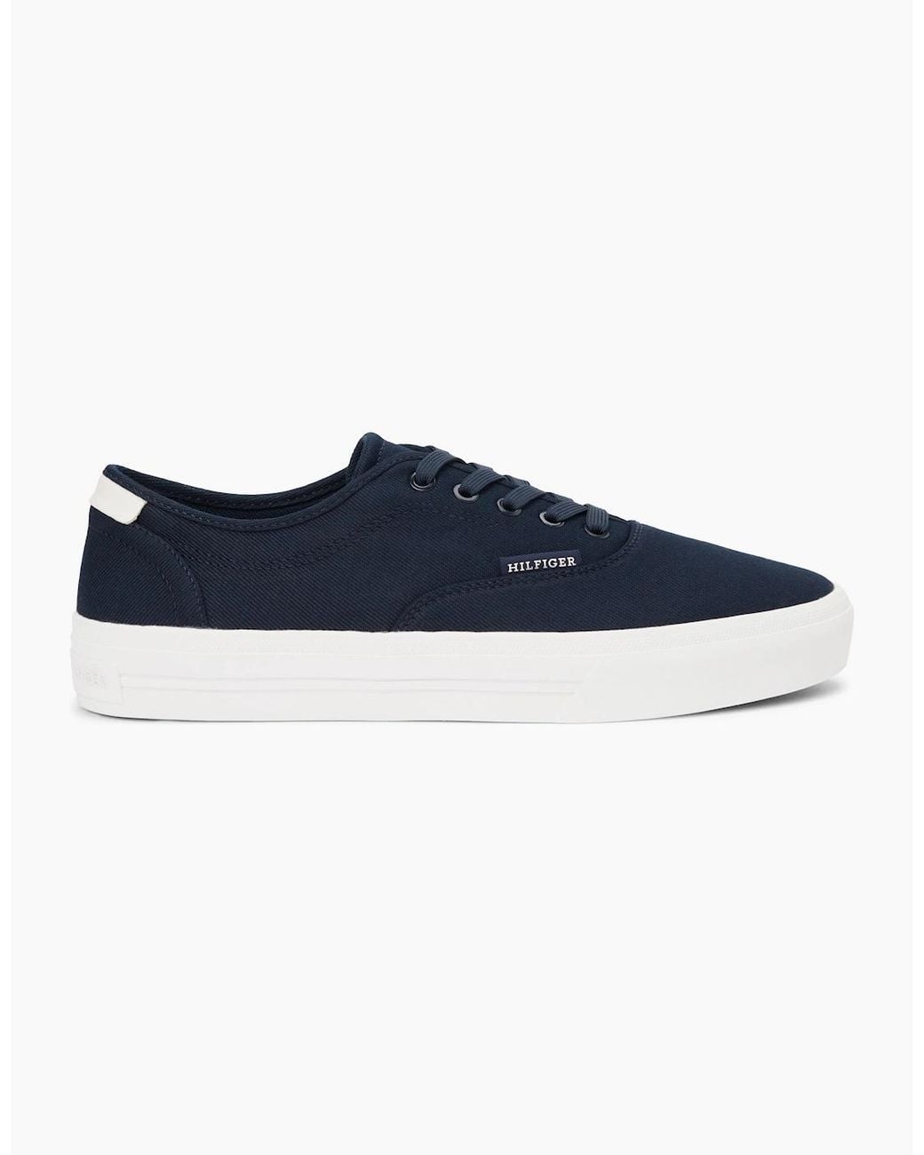 Tommy Hilfiger Blue Vulc Cup Casual Trainers Desert Sky for men
