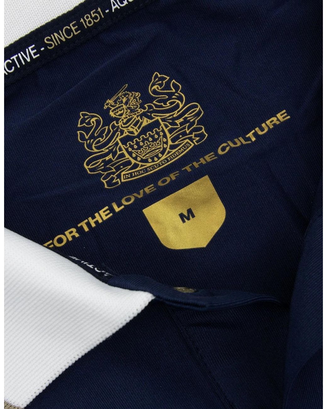 Aquascutum Blue Since 1851 Football Shirt 11 for men