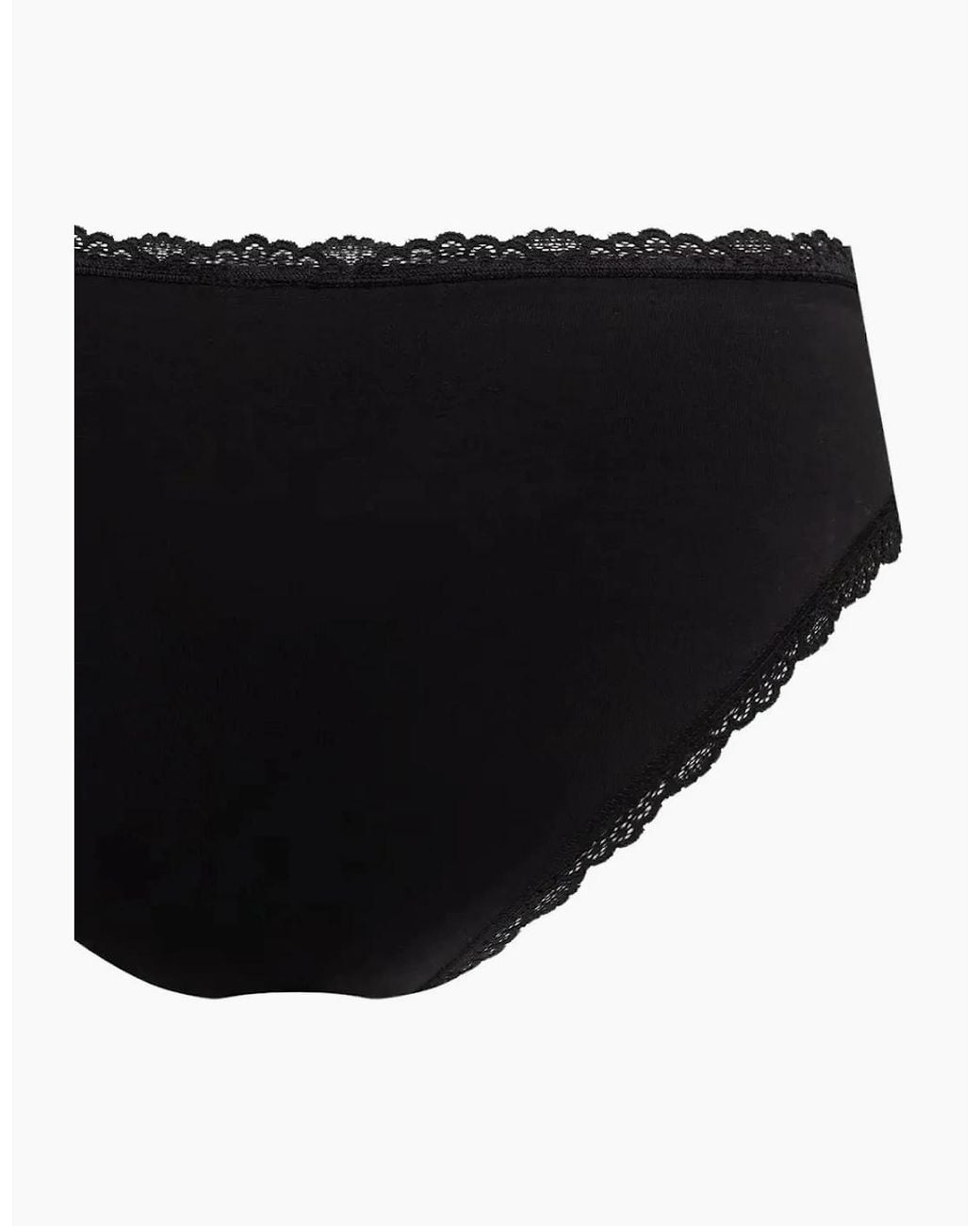 Calvin Klein Gray 2-Pack Modern Cotton Lace Bikini Briefs, Heather