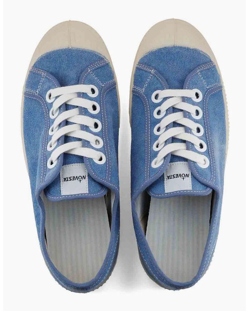 Novesta Blue Star Master Washed Canvas Trainers