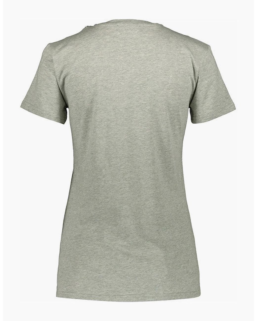 DIESEL Green T Sily T Shirts Crew Neck Short Sleeves Slim Fit Casual Tops