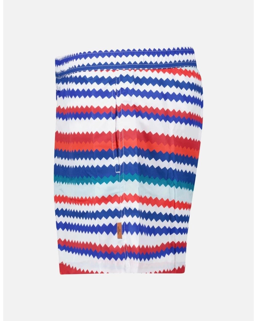 Missoni Blue Zig Zag Swim Shorts for men