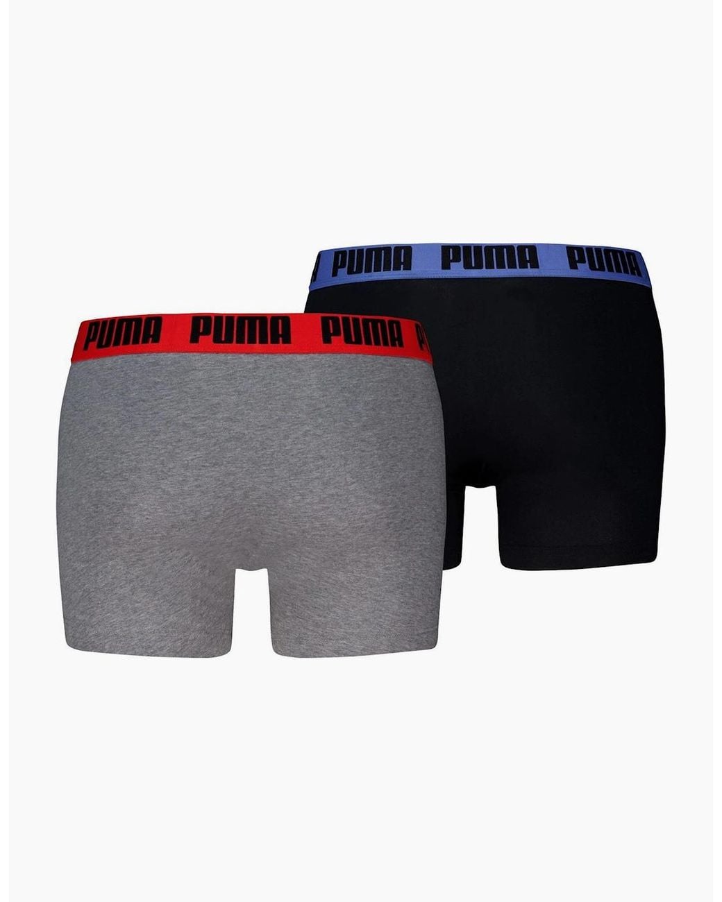 PUMA Multicolor Plain Design Boxer With Logo for men