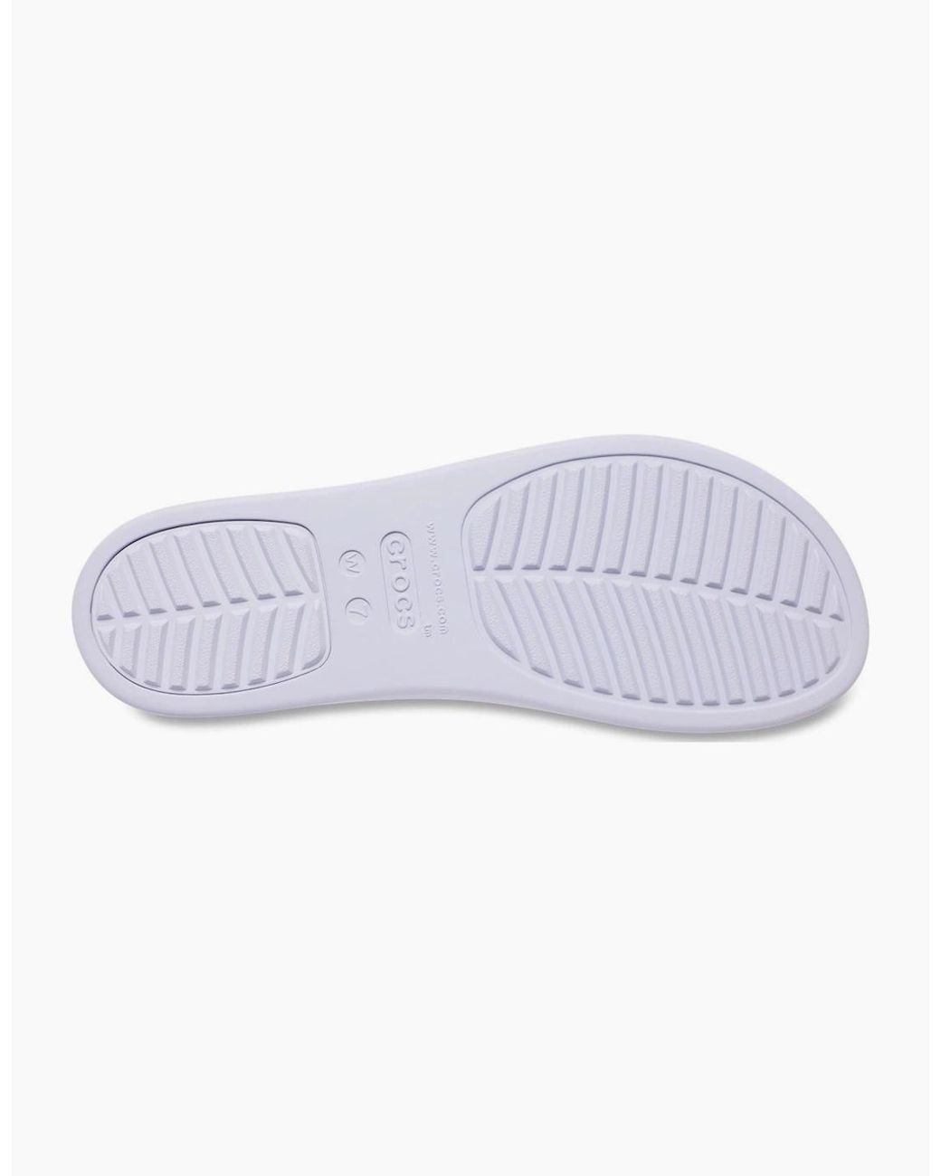 CROCSTM Blue Brooklyn Buckle Low Wedge Moon Sandals