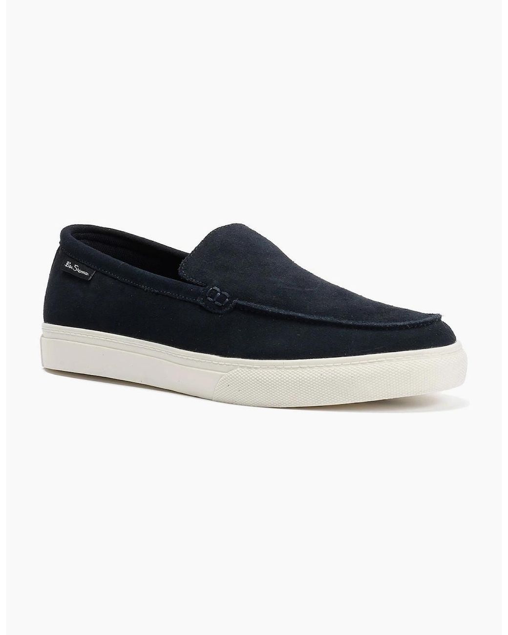 Ben Sherman Blue Almer Suede Loafers for men
