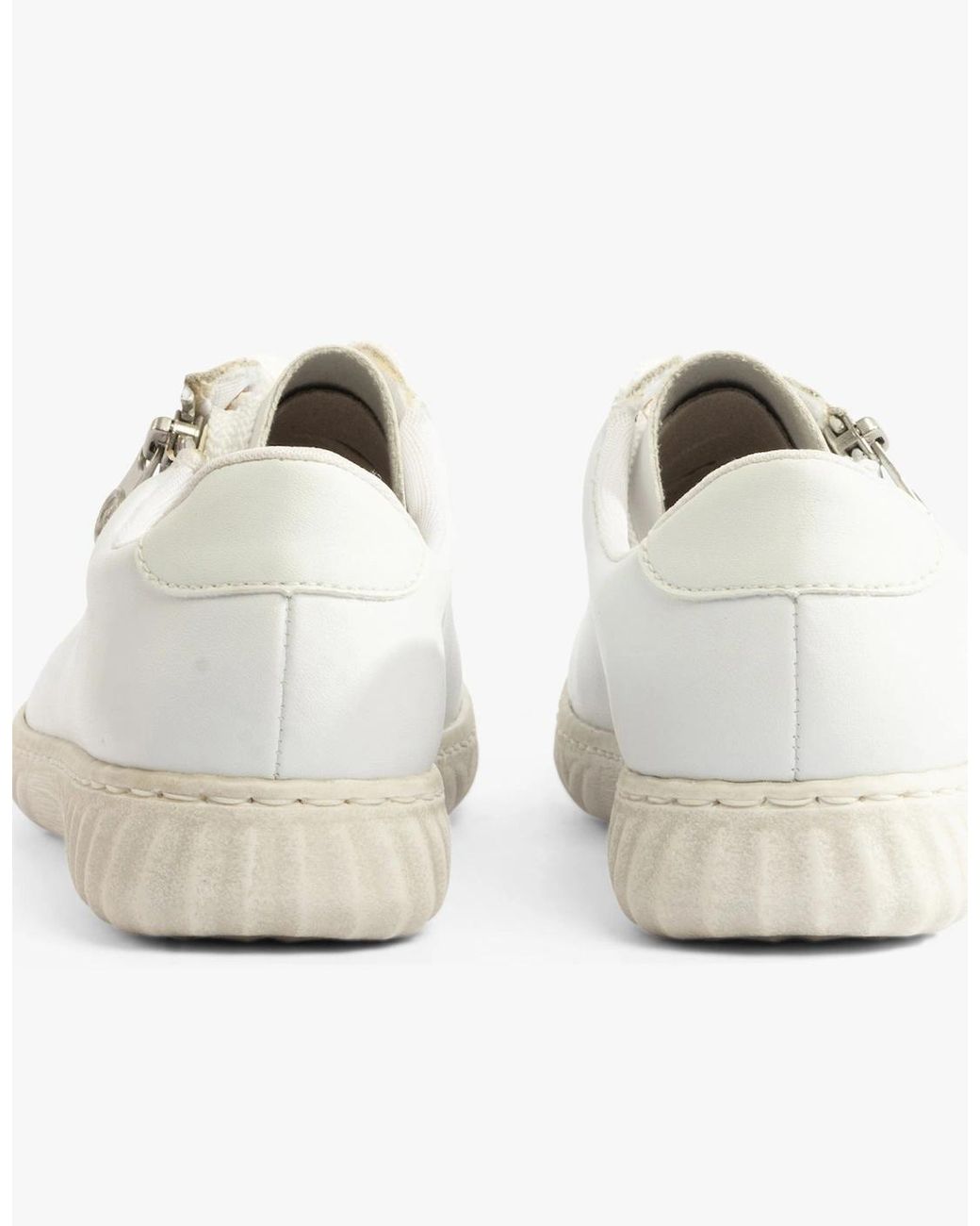Rieker White N0900-81 Shoes