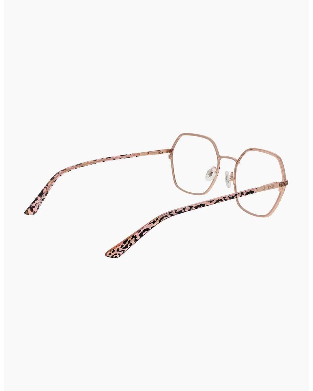 Guess Metallic Optical Frame Gu2912 028 53